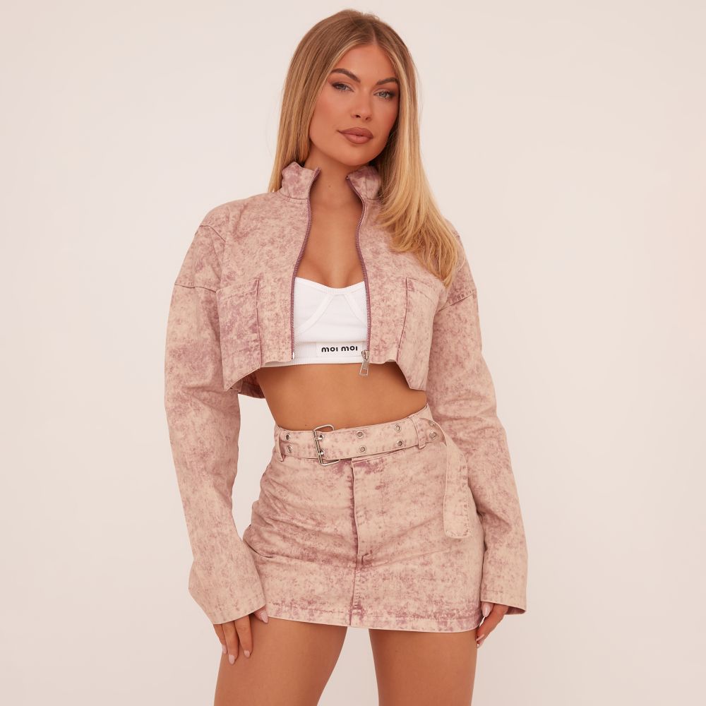 Parisian Blush Denim Set